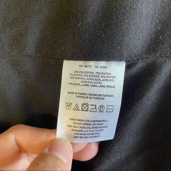 Anthropologie Madeleine Wool Lace  Bomber Jacket - Picture 12 of 12